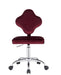 Clover - Office Chair - Red Velvet Unique Piece Furniture
