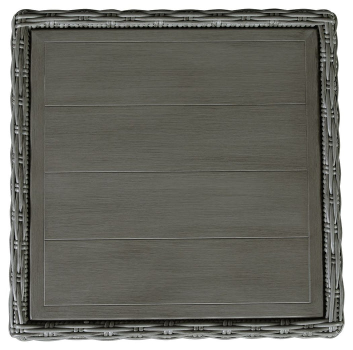 Elite Park - Gray - Square End Table Unique Piece Furniture