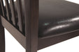 Hammis - Dark Brown - Dining Uph Side Chair (Set of 2) Unique Piece Furniture