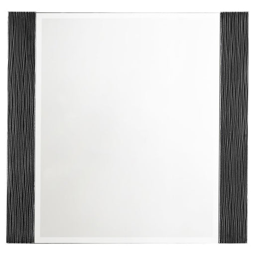 Blacktoft - Rectangle Dresser Mirror - Black Unique Piece Furniture