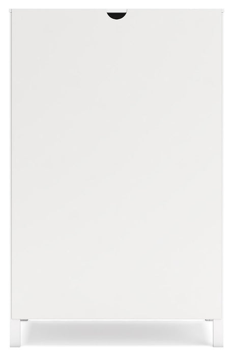 Hallityn - Five Drawer Chest - White