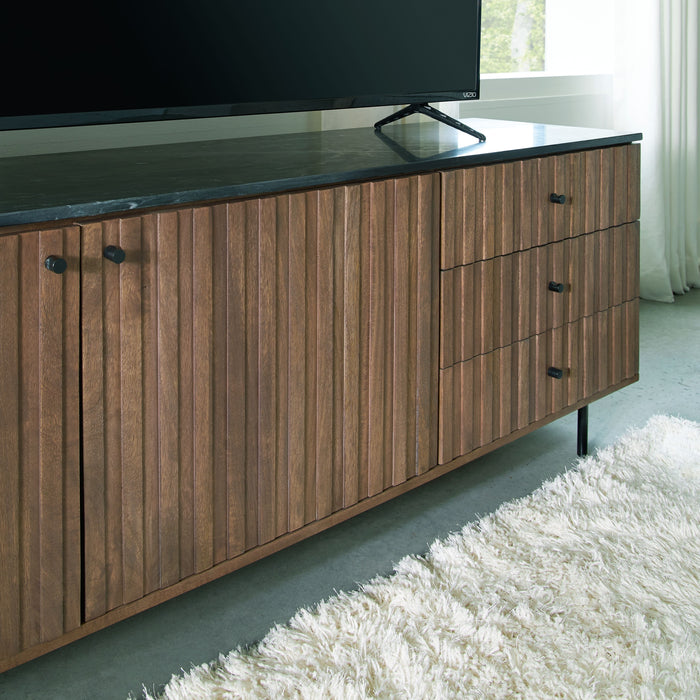 Barnford - Brown / Black - Accent Cabinet Unique Piece Furniture