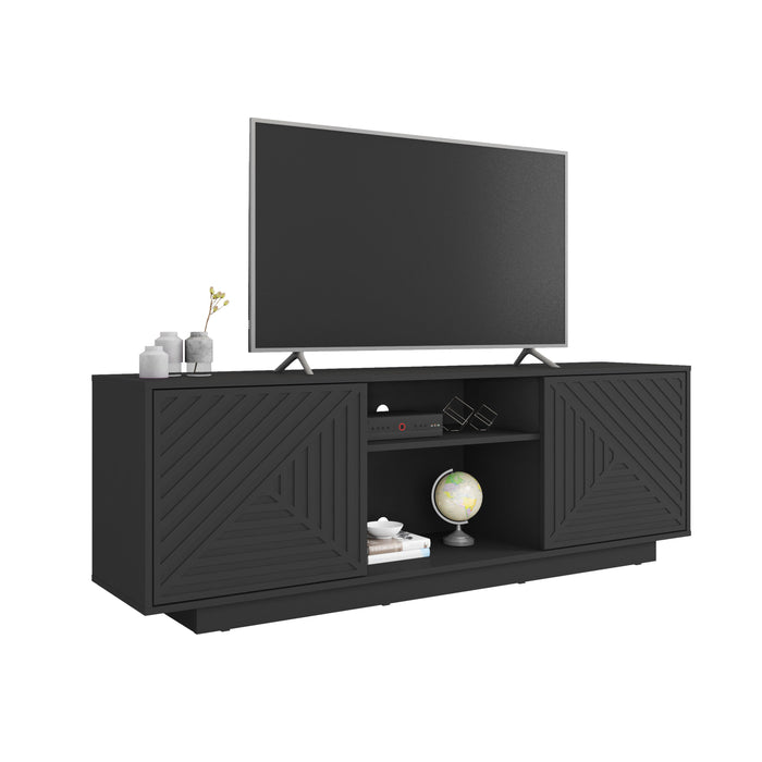 Techni Mobili Modern TV Stand For TVs Up To 70", Black