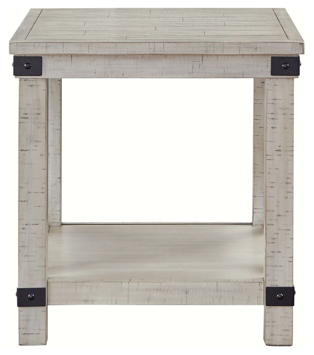 Carynhurst - Whitewash - Rectangular End Table Unique Piece Furniture