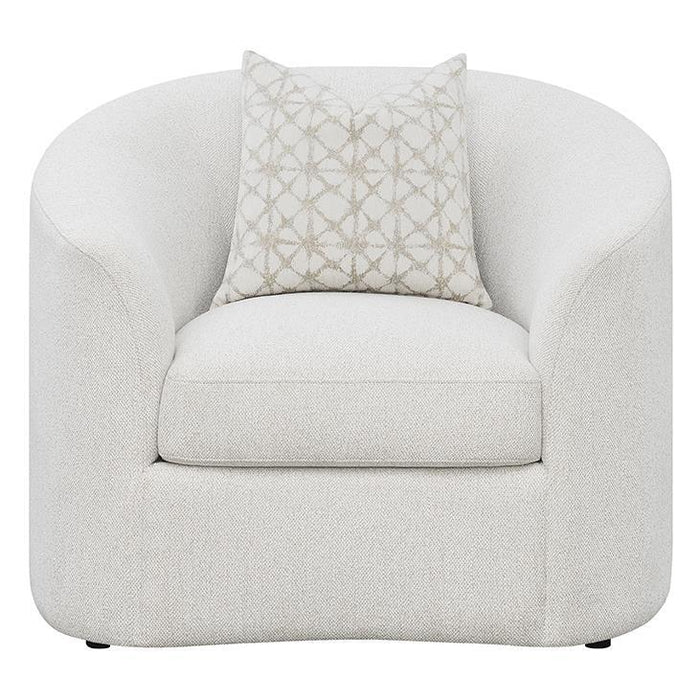 Rainn - Upholstered Tight Back Chair - Latte Unique Piece Furniture