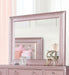 Avior - Mirror - Rose Gold Unique Piece Furniture