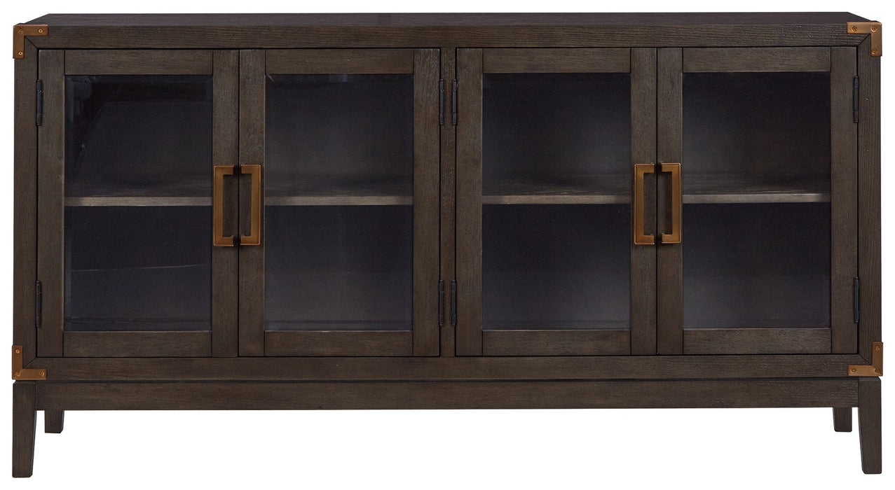 Burkhaus - Dark Brown - Dining Room Server Unique Piece Furniture