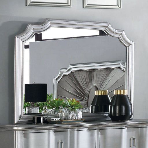 Aalok - Mirror - Silver Unique Piece Furniture