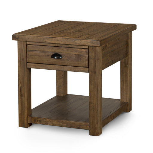 Stratton - Rectangular End Table - Warm Nutmeg Unique Piece Furniture