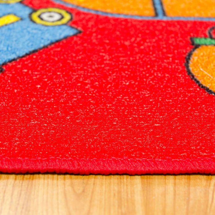 Abbey - Area Rug - Red