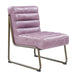 Loria - Accent Chair - Wisteria - Top Grain Leather Unique Piece Furniture