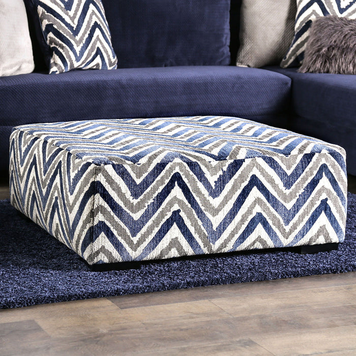 Griswold - Ottoman - Zigzag Multi Unique Piece Furniture