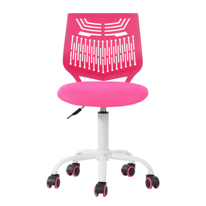 Plastic Task Chair/ Office Chair - Pink