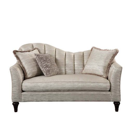 Athalia - Loveseat - Shimmering Pearl Unique Piece Furniture