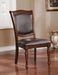 Sylvana - Side Chair (Set of 2) - Brown Cherry / Espresso Unique Piece Furniture