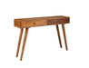 Lotus - 2-Drawer Console Table - Natural Brown Unique Piece Furniture