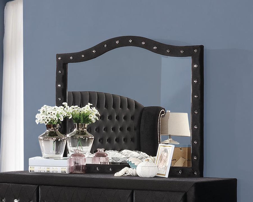 Deanna - Button Tufted Mirror Unique Piece Furniture