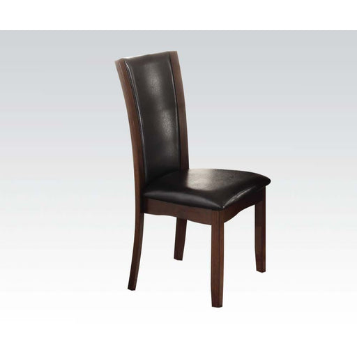 Malik - Side Chair (Set of 2) - Espresso PU & Espresso Unique Piece Furniture