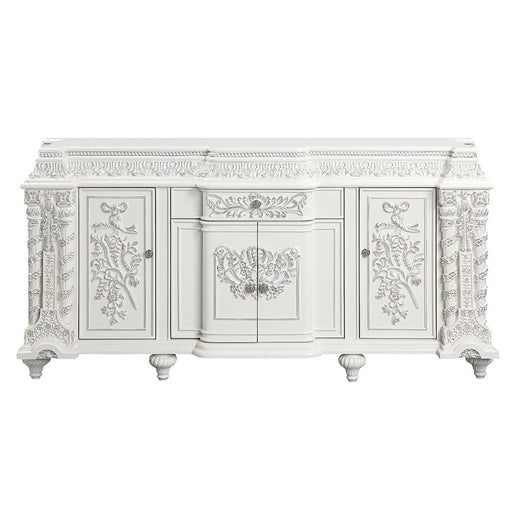 Vanaheim - Server - Antique White Finish Unique Piece Furniture