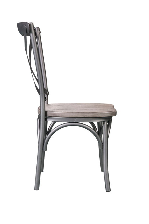 Kaelyn II - Side Chair (Set of 2) - Gray Oak & Sandy Gray Unique Piece Furniture