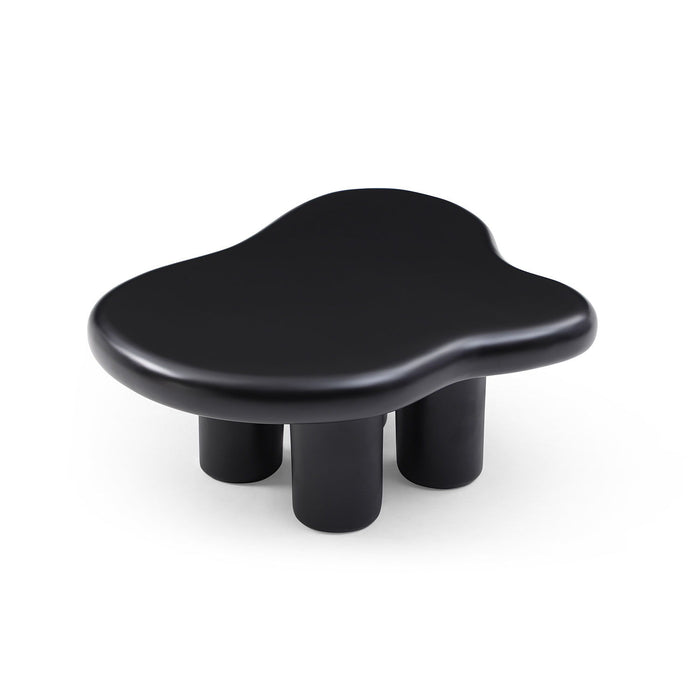 Cute Cloud Coffee Table For Living Room, Black
