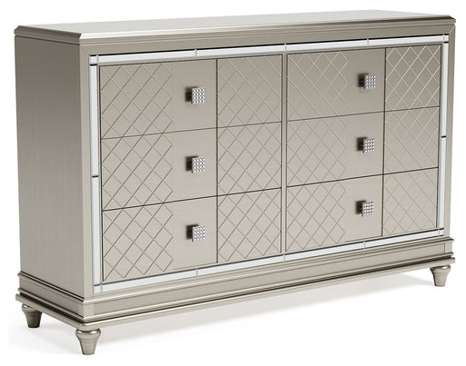 Chevanna - Platinum - Dresser Unique Piece Furniture