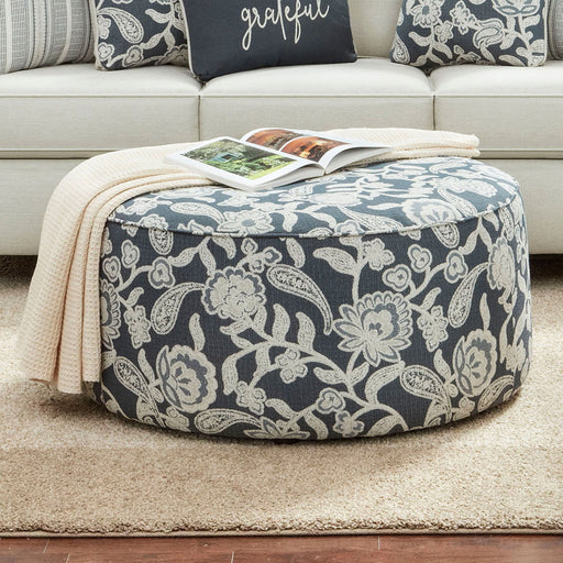 Porthcawl - Ottoman - Floral Multi Unique Piece Furniture