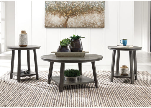 Caitbrook - Gray - Occasional Table Set (Set of 3) Unique Piece Furniture