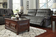 Austere - Gray - 2 Pc. - Reclining Sofa, Loveseat Unique Piece Furniture