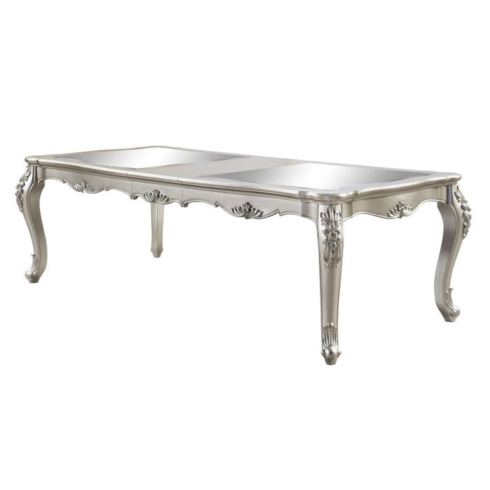 Acme Bently Dining Table Champagne Finish