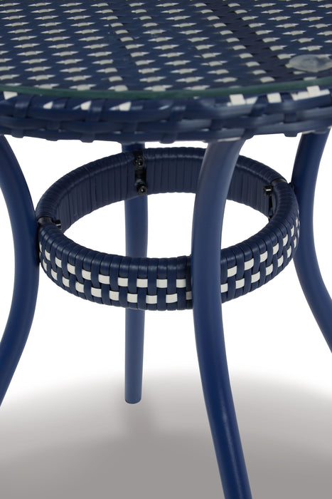 Odyssey Blue - Blue - Chairs W/Table Set (Set of 3) Unique Piece Furniture
