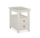 Heron Cove - Chairside End Table - Chalk White Unique Piece Furniture