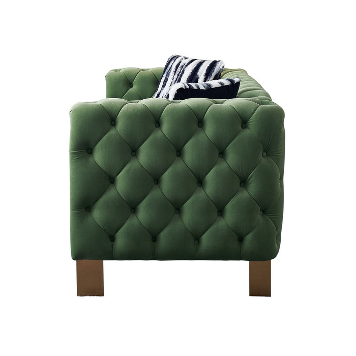 Modern Sofa - Mint Green