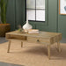 Zabel - Rectangular 1-Drawer Coffee Table - Natural Unique Piece Furniture
