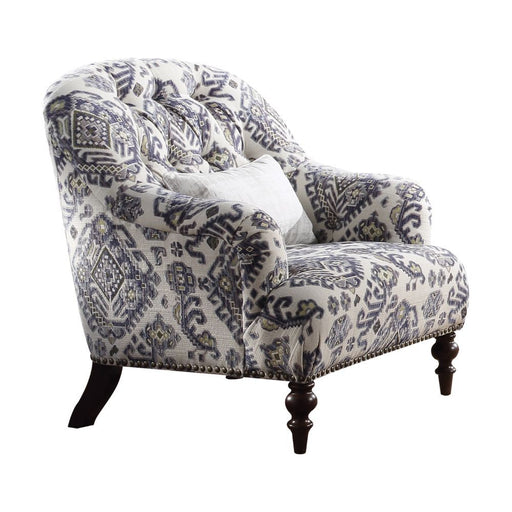 Saira - Chair - Pattern Fabric Unique Piece Furniture