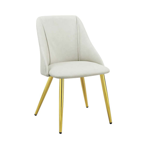 Gaines - Side Chair (Set of 2) - White PU Unique Piece Furniture
