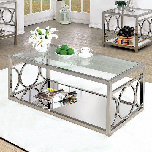 Rylee - Coffee Table - Pearl Silver Unique Piece Furniture