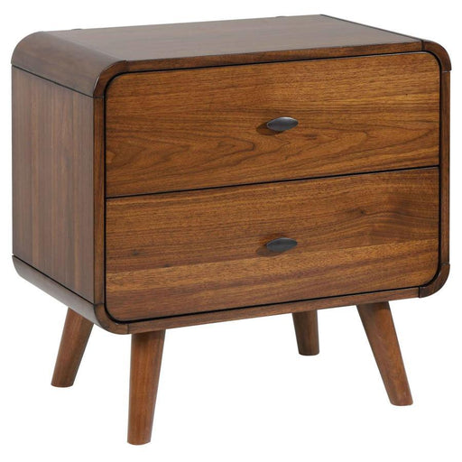Robyn - 2-Drawer Nightstand - Dark Walnut Unique Piece Furniture