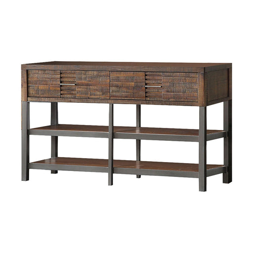 Andria - TV Stand - Reclaimed Oak Unique Piece Furniture