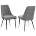 Alan - Upholstered Dining Chairs (Set of 2) - Gray Unique Piece Furniture
