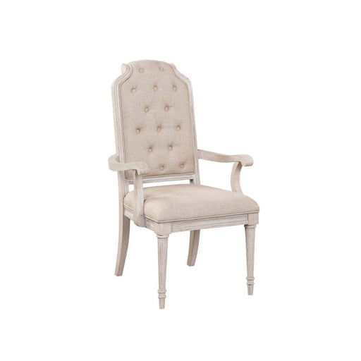 Wynsor - Chair (Set of 2) - Fabric & Antique Champagne Unique Piece Furniture