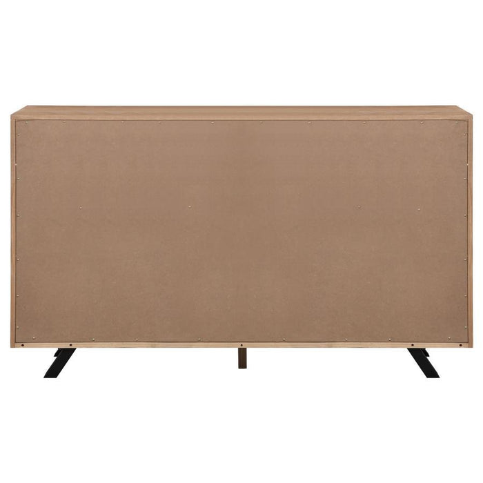 Taylor - 7-Drawer Rectangular Dresser - Light Honey Brown Unique Piece Furniture