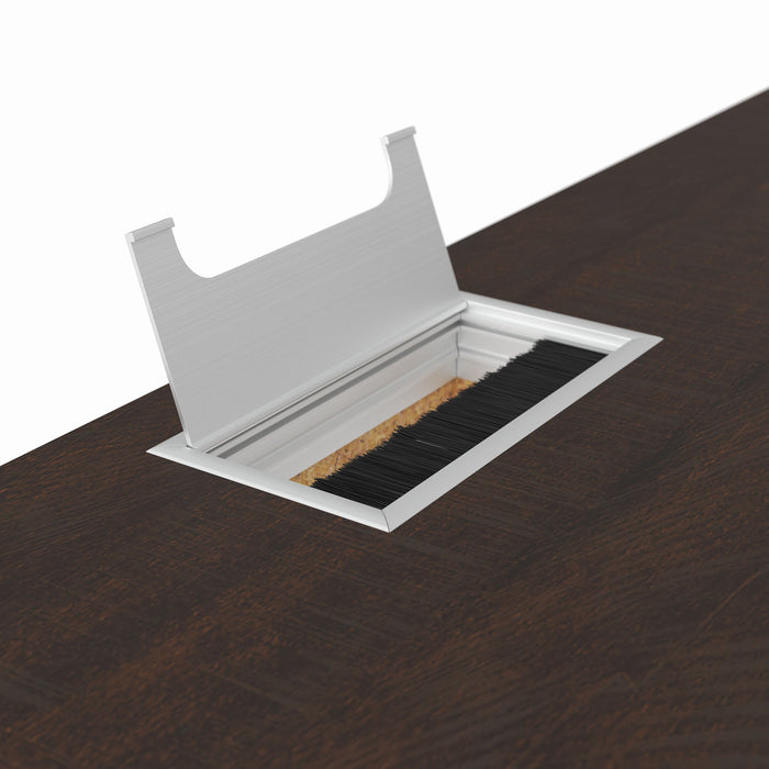 Camiburg - Warm Brown - Home Office Small Desk Unique Piece Furniture