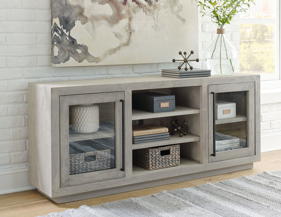 Lockthorne - Warm Gray - Accent Cabinet Unique Piece Furniture