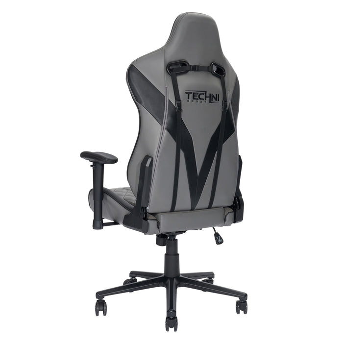 Techni Sport Xl Ergonomic Gaming Chair, Gray