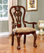 Elana - Arm Chair (Set of 2) - Brown Cherry / Brown Unique Piece Furniture