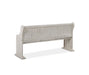Bronwyn - Bench With Back - Alabaster Unique Piece Furniture