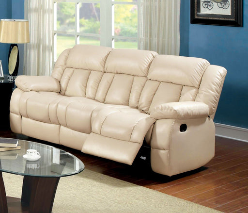 Barbado - Sofa With 2 Recliners - Ivory Unique Piece Furniture
