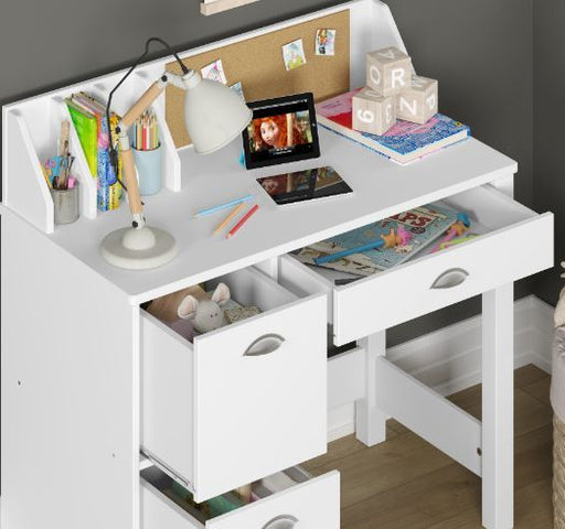 Billie - Writing Desk - White Finish Unique Piece Furniture