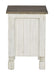 Havalance - White / Gray - Chair Side End Table Unique Piece Furniture